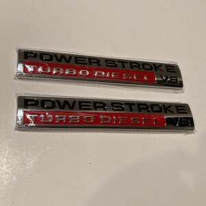 Powerstroke Turbo Diesel V8 Decal
